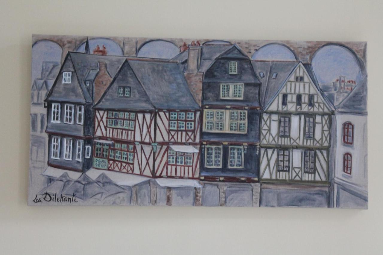 Duc De Bretagne Luxury Apparthotel Morlaix Esterno foto